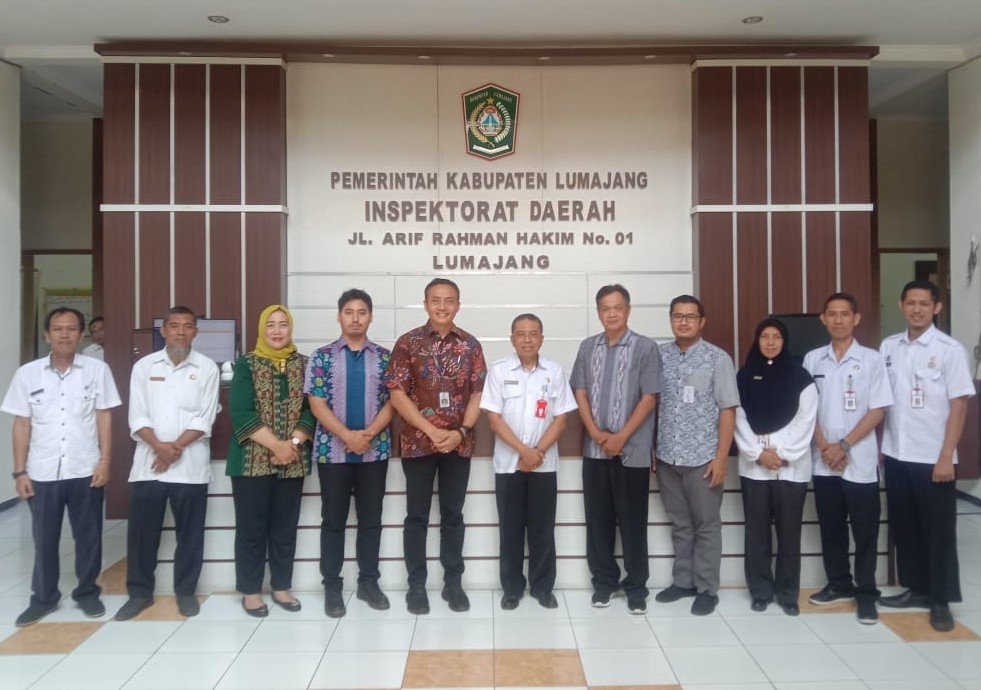 Inspektur Daerah Kabupaten Lumajang Terima Kunjungan Kerja BPKAD Provinsi Jawa Timur
